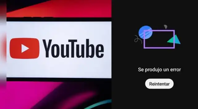 La plataforma YouTube sufrió una caída a nivel mundial. Foto: composición EP La plataforma YouTube sufrió una caída a nivel mundial. Foto: composición EP