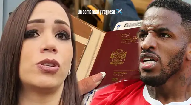 Melissa Klug salió del país en medio de su polémico juicio con Jefferson Farfán.