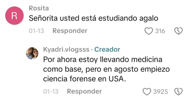 Kyara Villanella reveló que viajará a Estados Unidos por estudios