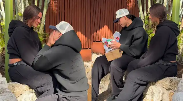 Hugo García e Isabella Ladera se encuentran esperando a su primer bebé juntos.