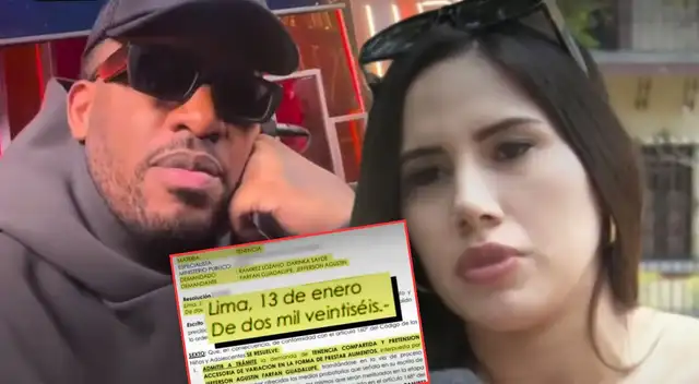 Jefferson Farfán pide la tenencia compartida de su hija a Darinka Ramírez.