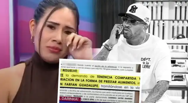 Jefferson Farfan REAPARECE luego de que Darinka Ramírez LE NIEGUE la custodia compartida de su hija por temor a su casa: ¿Qué hizo?