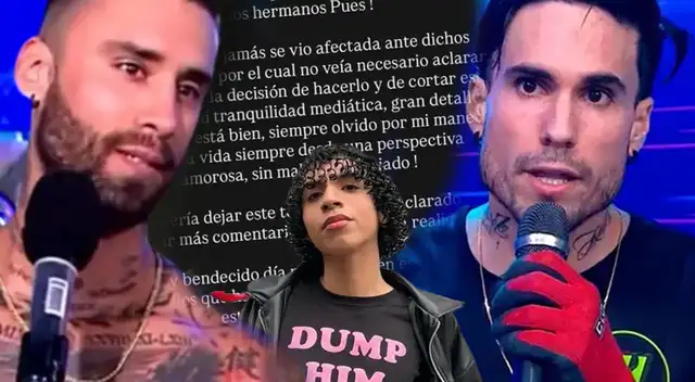 Gino Assereto lanza comunicado y SE PRONUNCIA sobre Jota Benz por AFIRMAR 'romance' con Valentino