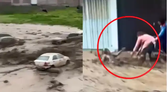 Lluvia en Arequipa: adulta mayor es arrastrada por huaico al tratar de salvar a su nieta.