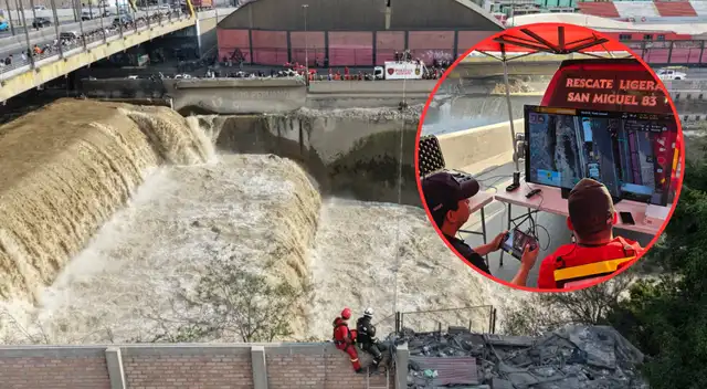 Cuerpo de Bomberos y PNP reinician búsqueda de rescatista que fue arrastrado por el río Rímac. Cuerpo de Bomberos y PNP reinician búsqueda de rescatista que fue arrastrado por el río Rímac.