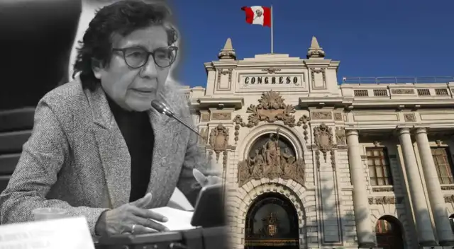 Fallece congresista Lucinda Vásquez.