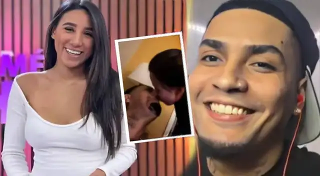 Samahara Lobatón y Youna se LUCEN juntos y se 'BESAN' en vivo.