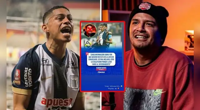 Kevin Quevedo no se quedó callado y le respondió con todo a Reimond Manco. Foto: composición EP