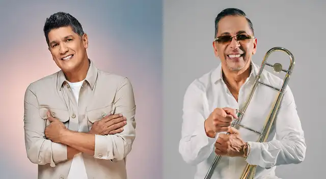 Eddy Herrera y Alberto Barros juntos en Perú