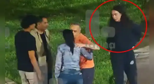 Adrián Villar se encontró con otras cuatro personas luego de atropellar a Lizeth Marzano. Foto: captura/Latina Noticias