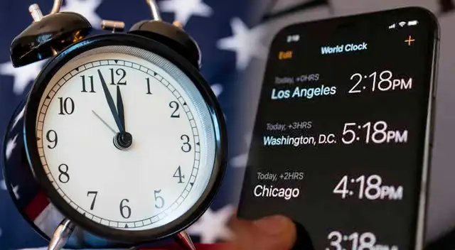 Así sería la nueva propuesta del cambio de horario en EE.UU.