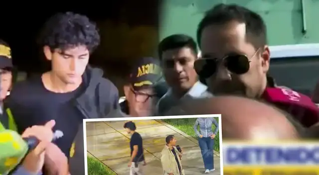 Padre de Adrián Villar llega a sede policial en auto de periodista Marisel Linares y con PAQUETE en mano tras detención Padre de Adrián Villar llega a sede policial en auto de periodista Marisel Linares y con PAQUETE en mano tras detención