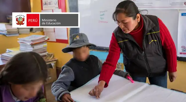 Minedu alista bono para profesores y auxiliares que se encuentren en zonas geográficamente complejas en Perú.