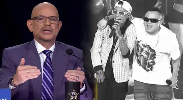 Ricardo Morán bota a imitadores de Jowell & Randy tras pelear en el programa. Ricardo Morán bota a imitadores de Jowell & Randy tras pelear en el programa.