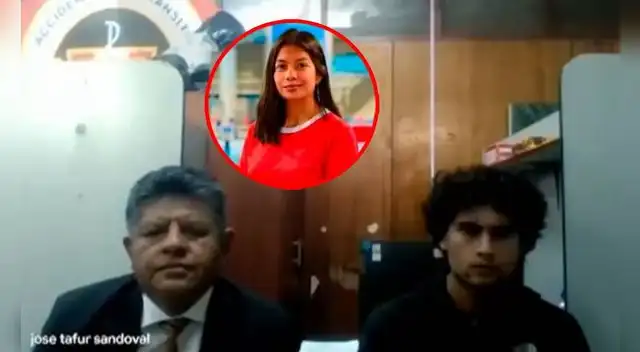 Empezó la audiencia que podría determinar el futuro de Adrián Villar, joven que atropelló a Lizeth Marzano. Foto: captura/Justicia TV