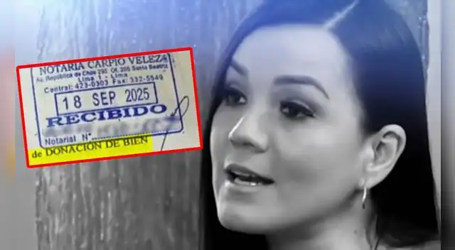 La comunicadora Marisel Linares se encuentra en un serio problema tras falsificar este valioso documento. Foto: captura/Magaly TV, la firme