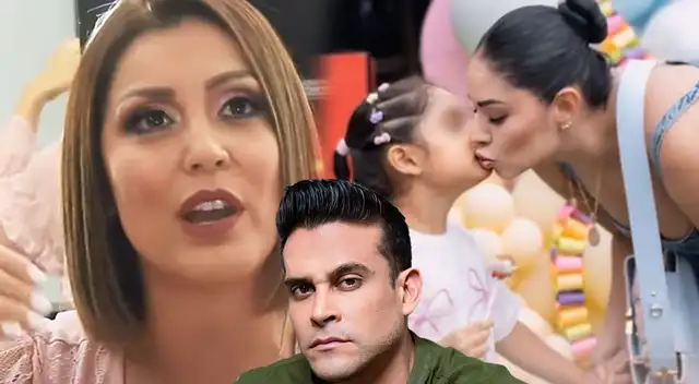 Pamela Franco SE PRONUNCIA sobre su hija tras acusaciones contra Karla Tarazona de SEPARARLA de su hermanito en fiesta: "Si tú estás bien..."