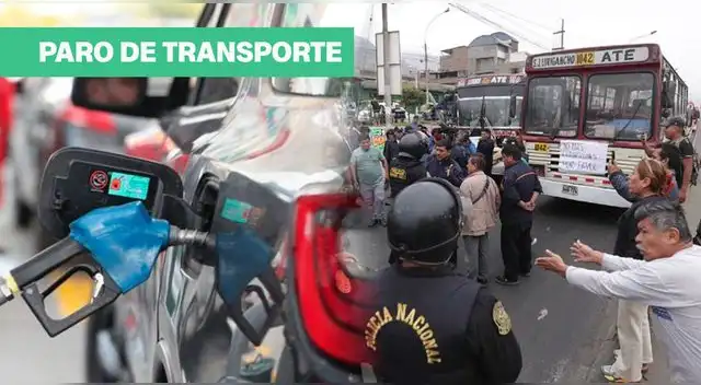 Gremio de transporte anuncia paro nacional indefinido para este 12 de marzo