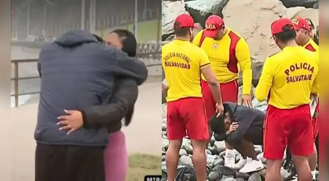 El joven de 18 años ingresó a la playa, pero se vio arrastrado por las olas al no saber nadar. Foto: composición EP/Latina Noticias