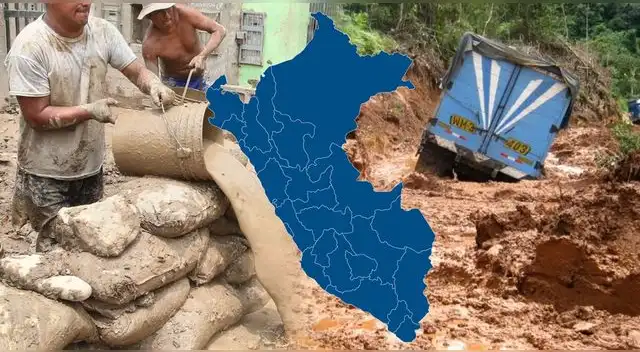 Son varios los sectores del interior del país que entran en alerta ante intensas lluvias