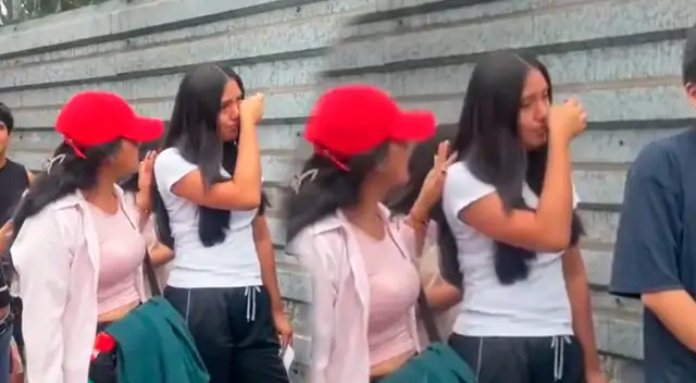 Examen de admisión San Marcos: joven postulante se quiebra por los nervios mientras esperaba en la fila