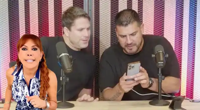 Magaly no se guarda nada y “cobra” a Paco Bazán y Erick Delgado por su éxito en YouTube.