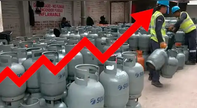 El precio del balón de gas casero sigue incrementando en diversos distritos de Lima
