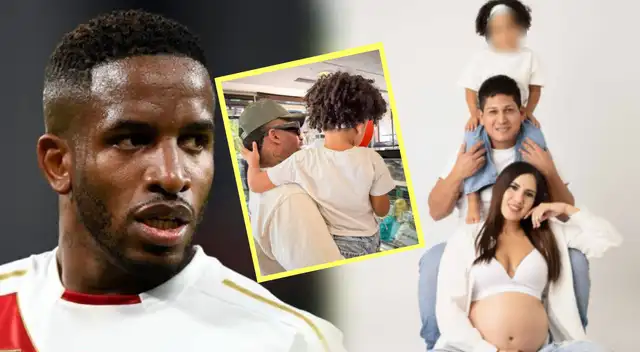 Jefferson Farfán se LUCE junto a su hija con Darinka Ramírez.