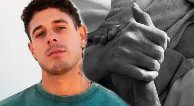 Hugo García toma medica tras pérdida.