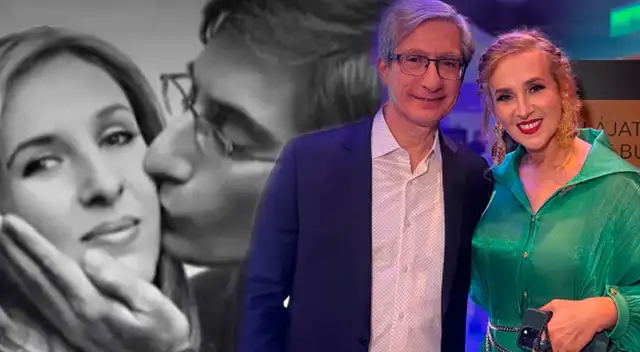 Katia Condos y Federico Salazar hace un pedido.