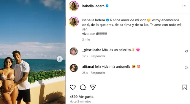 Viaje, lujo y celebración: así festejaron Isabella Ladera y Hugo García el cumpleaños de la pequeña  