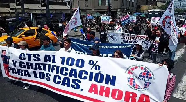Congreso aprueba CTS y gratificaciones para trabajadores CAS.