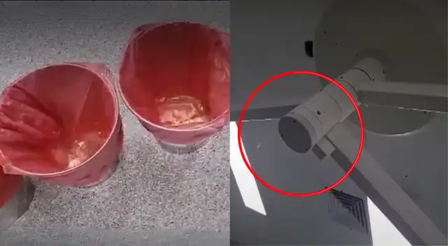 Médicos operan a paciente mientras cae agua del techo en Hospital de San Juan de Lurigancho. Médicos operan a paciente mientras cae agua del techo en Hospital de San Juan de Lurigancho.