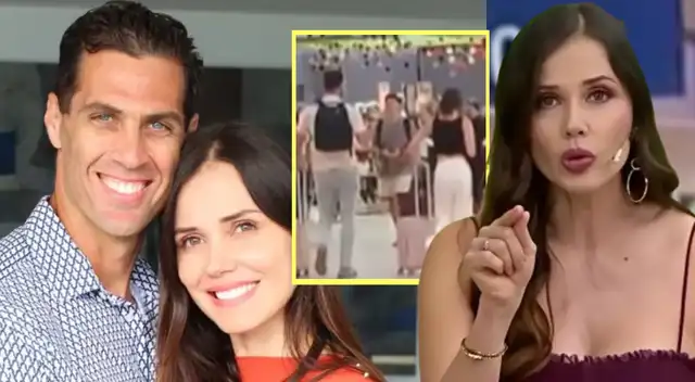 Maju Mantilla envía INESPERADO mensaje tras ser 'ampayada' junto a Gustavo Salcedo yendo de viaje.