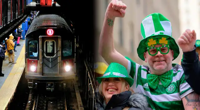 Estos son los cambios que habrá en el Metro de Nueva York durante el Día de San Patricio. Estos son los cambios que habrá en el Metro de Nueva York durante el Día de San Patricio.