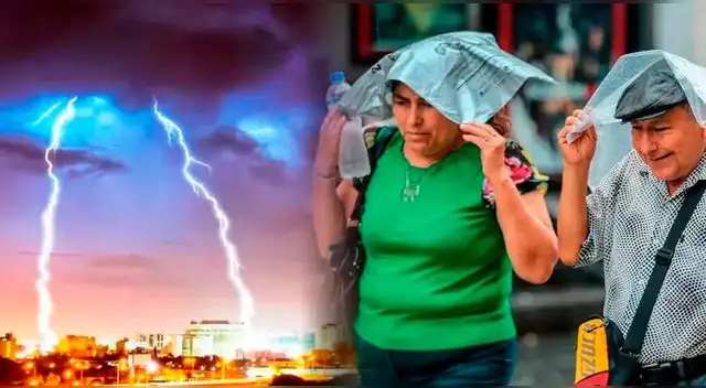Senamhi anticipa tormentas eléctricas y fuertes lluvias en la sierra y selva del Perú