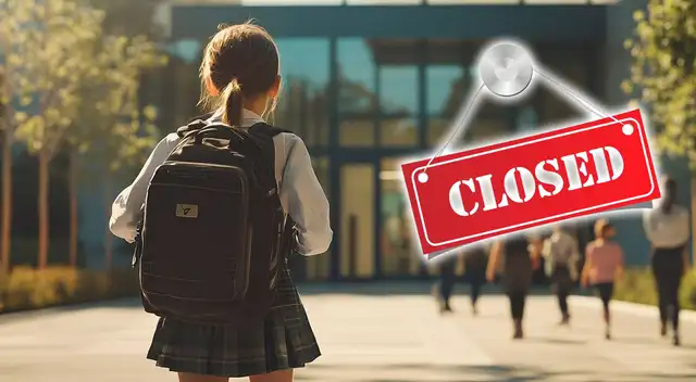 Escuelas que CERRARÁN sus puertas TODA LA SEMANA de marzo.