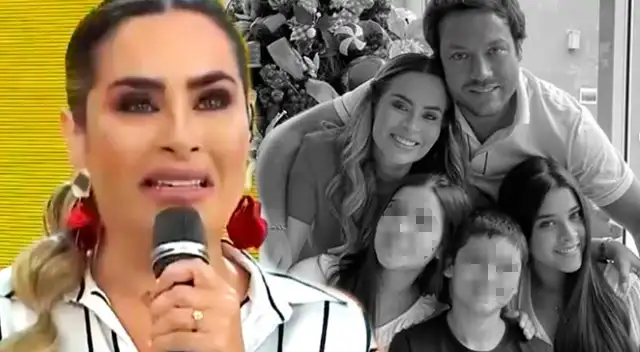 Ethel Pozo quedó impactada con mensaje de su familia.