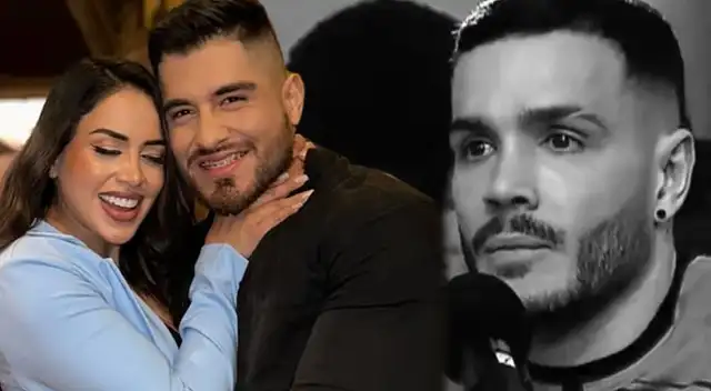 Hermano de Onelia Molina le dio su apoyo público tras ampay de Mario Irivarren.