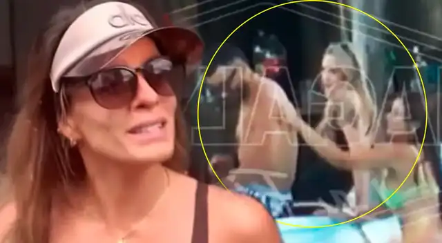 Alejandra Baigorria habla del ampay de Said Palao.