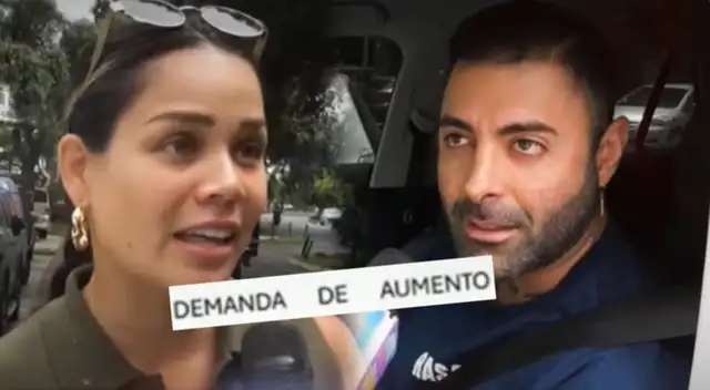 Andrea San Martín DENUNCIA a Sebastián Lizarzaburu por aumento de PENSIÓN de ALIMENTOS.