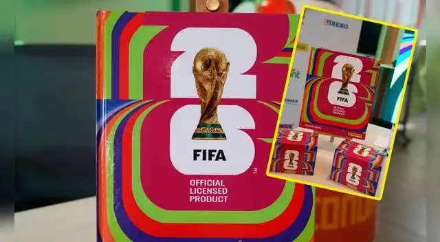 Panini acaba de lanzar el álbum del Mundial 2026 que se llevará a cabo en Estados Unidos, México y Canadá. Foto: GLR/Melissa Landa y Carlos Felix