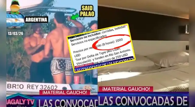 Magaly Medina reveló el impresionante monto que gastaron los chicos reality para su viaje en Argentina. Foto: composición EP/Magaly TV, la firme