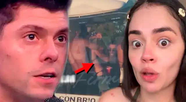 Esposa de Ignacio Baladán impacta al hablar de ampay. Esposa de Ignacio Baladán impacta al hablar de ampay.