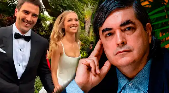 Jaime Bayly sorprende con post del matrimonio religioso de su hija.