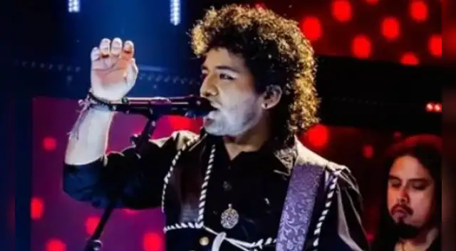 Fernando Sosa imitió a Gustavo Cerati y estuvo cerca de ganar en la final de 'Yo Soy'. Foto: Latina