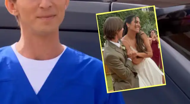 Sasha Kapsunov EMOCIONA al anunciar que se casó tras más de 14 años de relación.