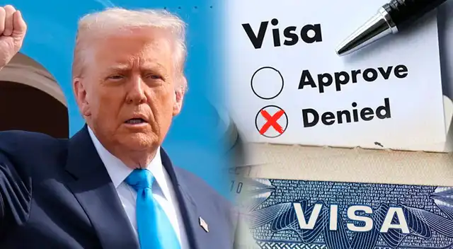 Trump ordena bloquear a los extranjeros que hayan postergado un trámite en la visa americana.