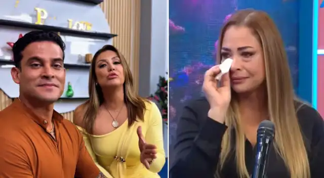 Melanie Martínez estalla en lágrimas y señala a Christian Domínguez.