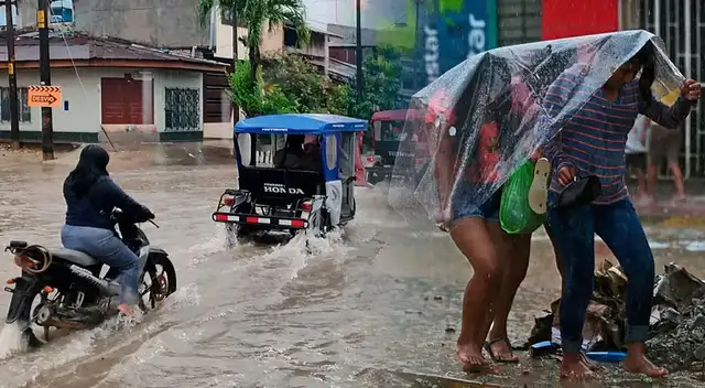 Senamhi lanza alerta naranja por lluvias